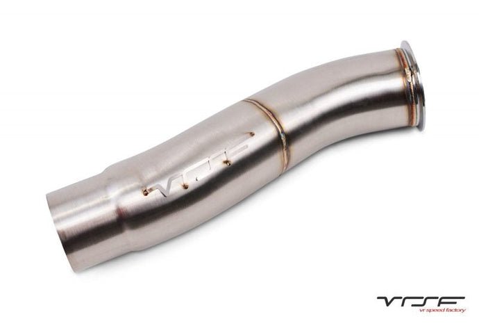 VRSF Downpipe Upgrade N55 2011 – 2018 BMW X3 35i & X4 35i F25/F26 Exhaust VRSF Catless Brushed Finish 