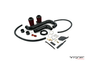 VRSF Relocated Silicone High Flow Inlet Intake Kit N54 07-10 BMW 135i/335i Engine VRSF 1.75"  