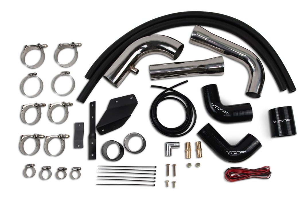 VRSF Stainless Steel High Flow Inlet Intake Kit N54 07-10 BMW 335i / 08-10 BMW 135i Engine VRSF 1.75″ Turbo Inlet(Stock)