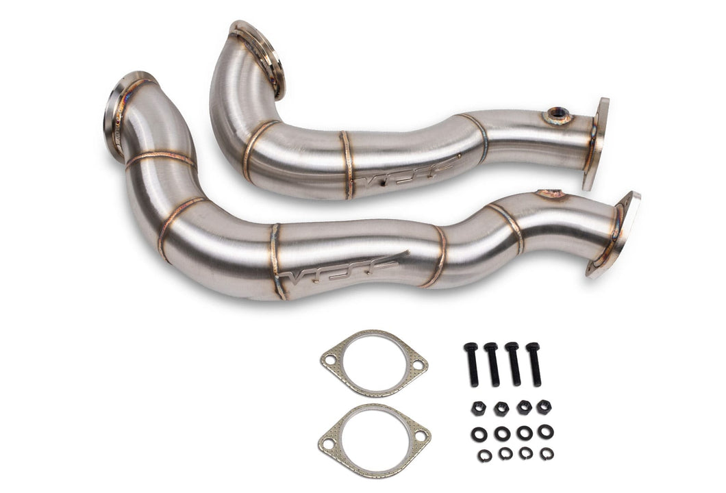 VRSF 3″ Stainless Steel Race Downpipes N54 07-11 BMW 335Xi E90/E92 Exhaust VRSF Default Title  