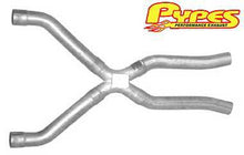 Load image into Gallery viewer, Pypes Performance Exhaust XGG10 Exhaust X-Pipe Kit Intermediate Pipe 2.5 in Crossover Incl Special Angled Rear Legs Natural 409 Stainless Steel Pypes Exhaust Exhaust Crossover Pipe Pypes Performance Exhaust Default Title  
