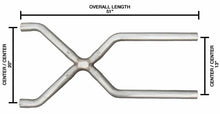 Load image into Gallery viewer, Pypes Performance Exhaust XVA10S Exhaust X-Pipe Kit Intermediate Pipe 2.5 in Hardware Incl Polished 304 Stainless Steel Pypes Exhaust Exhaust Crossover Pipe Pypes Performance Exhaust   

