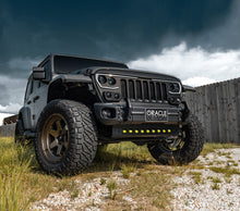 Load image into Gallery viewer, ORACLE Lighting 2019+ Jeep Wrangler JL Skid Plate w/ Integrated LED Emitters - Clear SEE WARRANTY Skid Plates ORACLE Lighting
