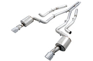 AWE Tuning 2017+ Dodge Charger 5.7L Touring Edition Exhaust - Non-Resonated - Chrome Silver Tips Catback AWE Tuning   