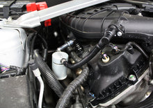 Load image into Gallery viewer, J&amp;L 11-17 Ford Mustang V6 Passenger Side Oil Separator 3.0 - Clear Anodized Oil Separators J&amp;L
