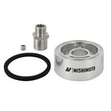 Load image into Gallery viewer, Mishimoto Oil Filter Spacer 32mm M20 x 1.5 Thread - Silver Oil Coolers Mishimoto
