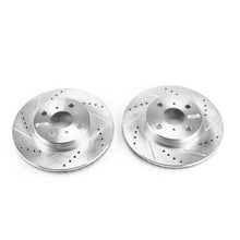 Load image into Gallery viewer, Power Stop 12-15 Scion iQ Front Evolution Drilled &amp; Slotted Rotors - Pair Brake Rotors - Slot &amp; Drilled PowerStop   
