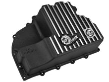 Load image into Gallery viewer, AFE Engine Oil Pan Black Machined; 14-16 Dodge RAM 1500 EcoDiesel 3.0L V6 (td) Diff Covers aFe
