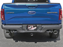 Load image into Gallery viewer, aFe MACHForce-XP 3in to 3-1/2in 304 SS Cat-Back Exhaust w/Polished Tips 17-18 Ford F-150 Raptor 3.5L Catback aFe
