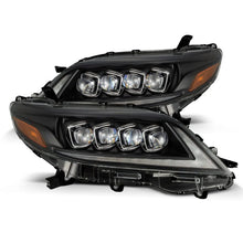 Load image into Gallery viewer, AlphaRex 2011+ Toyota Sienna NOVA LED Proj Headlights Plank Style Black w/Activ Light/Seq Signal/DRL Headlights AlphaRex
