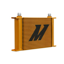 Load image into Gallery viewer, Mishimoto Universal 25-Row Oil Cooler - Gold Oil Coolers Mishimoto
