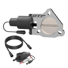 Load image into Gallery viewer, QTP 3in Bolt-On QTEC Electric Cutout Valve - Single Exhaust Cutouts QTP
