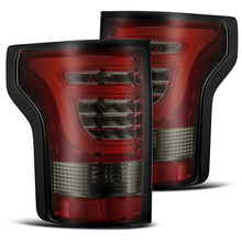 Load image into Gallery viewer, AlphaRex 15-17 Ford F-150 (Excl Models w/Blind Spot Sensor) PRO-Series LED Tail Lights Red Smoke Tail Lights AlphaRex
