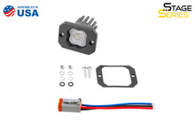 Load image into Gallery viewer, Diode Dynamics Stage Series C1 LED Pod - White SAE Fog Flush ABL Each Light Accessories and Wiring Diode Dynamics   
