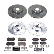 Power Stop 16-22 Mazda MX-5 Miata Front & Rear Z23 Evolution Brake Kit Brake Kits - Performance D&S PowerStop   
