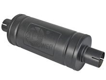Load image into Gallery viewer, aFe MACH Force-Xp 409 SS Muffler w/ Black finish 2-1/2in Inlet &amp; Oulet 14in x 16in Diameter Muffler aFe
