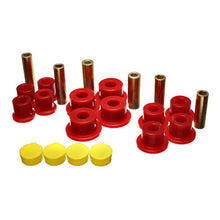 Load image into Gallery viewer, Energy Suspension 02-05 Dodge Ram 1500 2WD Red Rear Leaf Spring Bushing Set Bushing Kits Energy Suspension
