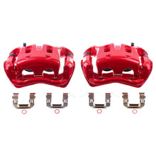 Load image into Gallery viewer, Power Stop 08-11 Nissan Pathfinder Front Red Calipers w/Brackets - Pair Brake Calipers - Perf PowerStop   
