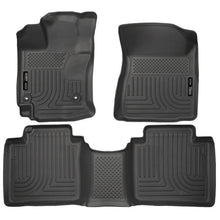 Load image into Gallery viewer, Husky Liners 15 Toyota Venza WeatherBeater Front &amp; Second Row Tan Floor Liners Floor Mats - Rubber Husky Liners
