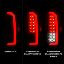 Load image into Gallery viewer, ANZO 15-21 GMC Canyon Full LED Tail Lights w/ Red Lightbar Black Housing Smoke Lens Tail Lights ANZO
