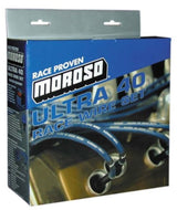 Moroso Chevrolet Small Block Ignition Wire Set - Ultra 40 - Unsleeved - HEI - Over Valve - Black | 73707