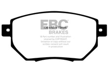 Load image into Gallery viewer, EBC 03-05 Infiniti FX35 3.5 Greenstuff Front Brake Pads Brake Pads - Performance EBC   
