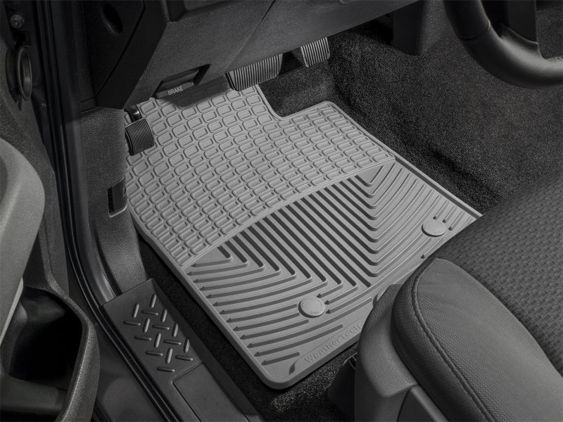 WeatherTech 08-10 Cadillac CTS Front Rubber Mats - Grey Floor Mats - Rubber WeatherTech   