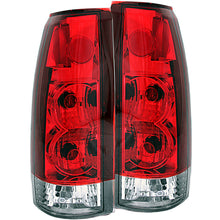 Load image into Gallery viewer, ANZO 1999-2000 Cadillac Escalade Taillights Red/Clear - New Gen Tail Lights ANZO
