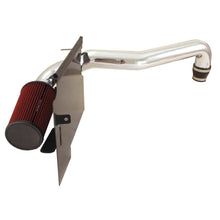 Load image into Gallery viewer, Spectre 97-02 Jeep Wrangler L4-2.5L F/I Air Intake Kit - Polished w/Red Filter Cold Air Intakes Spectre
