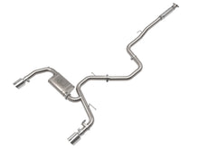 Load image into Gallery viewer, aFe Takeda 22-23 Hyundai Elantra N L4-2.0L (t) 3in 304 SS Cat-Back Exhaust w/ Polished Tips Catback aFe
