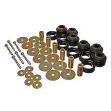 Load image into Gallery viewer, Energy Suspension Body Mount Set Inc. Hardware - Black Bushing Kits Energy Suspension
