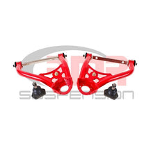 Load image into Gallery viewer, BMR 67-69 1st Gen F-Body Pro-Touring Upper A-Arms w/ Tall Ball Joint (Delrin) - Red Control Arms BMR Suspension
