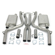 Load image into Gallery viewer, JBA 08-14 Dodge Challenger 5.7L 409SS Dual Rear Exit Cat-Back Exhaust Catback JBA
