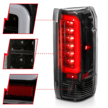 Load image into Gallery viewer, ANZO 1987-1996 Ford F-150 LED Taillights Black Housing Clear Lens (Pair) Tail Lights ANZO
