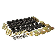 Load image into Gallery viewer, Energy Suspension 65-67 Chevrolet Biscayne/Bel Air/Caprice/Impala Body Mount Set w/ Hardware - Black Bushing Kits Energy Suspension
