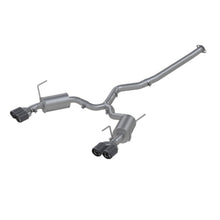 Load image into Gallery viewer, MBRP 15-19 Subaru WRX 2.0L/STI 2.5L 3in Dual Split Rear Exit w/ 3.5in CF Tips - T304 Street Version Catback MBRP
