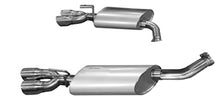 Load image into Gallery viewer, Kooks 14 Chevy SS LS3 6.2L OEM 3in Axleback Exhaust. w/and Quad 3in Slash Cut Pol Tips Axle Back Kooks Headers
