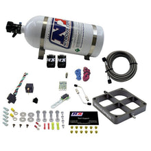 Load image into Gallery viewer, Nitrous Express Single Entry Crossbar 8500 Based Throttle Body Nitrous Kit w/10lb Bottle Nitrous Systems Nitrous Express
