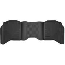 Load image into Gallery viewer, Husky Liners 10-12 Dodge Ram 1500/2500/3500 Crew/Mega Cab X-Act Contour Black Floor Liner (2nd Seat) Floor Mats - Rubber Husky Liners
