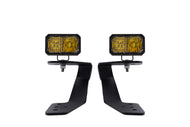 Diode Dynamics 18-21 Subaru Crosstrek Stage Series 2in LED Ditch Light Kit - Yellow Pro Combo Light Accessories and Wiring Diode Dynamics   