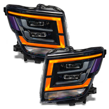 Load image into Gallery viewer, Oracle 21-22 Nissan Titan RGB+W Headlight DRL Upgrade - ColorSHIFT w/ Simple Controller SEE WARRANTY Headlights ORACLE Lighting
