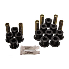 Load image into Gallery viewer, Energy Suspension 97-04 Dodge Dakota 2WD / 87-04 4WD Black Rear Leaf Spring Bushing Set Bushing Kits Energy Suspension
