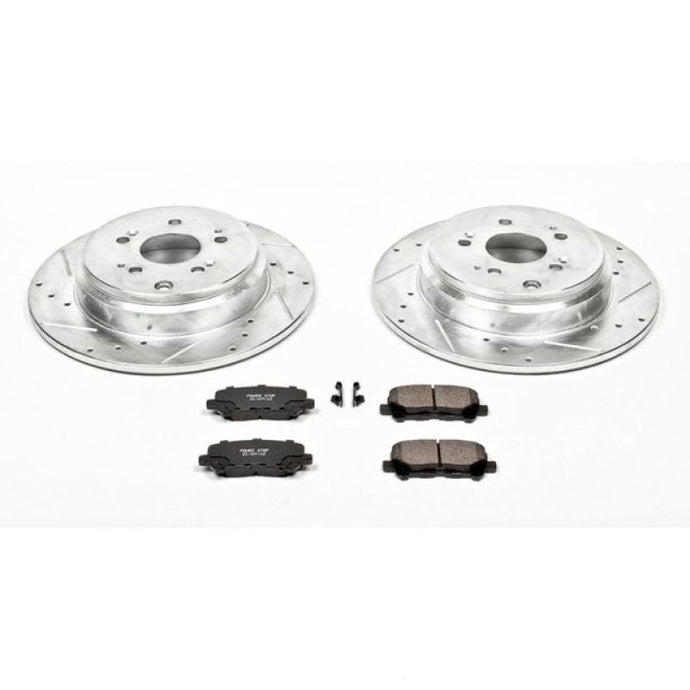 Power Stop 07-13 Acura MDX Rear Z23 Evolution Sport Brake Kit Brake Kits - Performance D&S PowerStop   