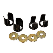 Load image into Gallery viewer, Energy Suspension 89-94 Nissan 240SX (S13) Black Rear Subframe Insert Set - a supplement to the subf Bushing Kits Energy Suspension

