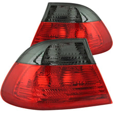 Load image into Gallery viewer, ANZO 2000-2003 BMW 3 Series E46 Taillights Red/Smoke - Outer Tail Lights ANZO
