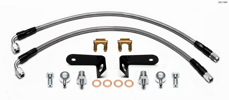 Wilwood Flexline Kit Civic 2006-up Rear Brake Line Kits Wilwood