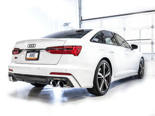 Load image into Gallery viewer, AWE Tuning 19-23 Audi C8 S6/S7 2.9T V6 AWD Track Edition Exhaust - Chrome Silver Tips Catback AWE Tuning   

