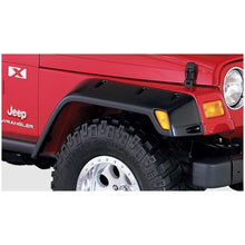 Load image into Gallery viewer, Bushwacker 97-06 Jeep TJ Max Pocket Style Flares 4pc - Black Fender Flares Bushwacker
