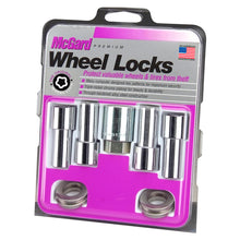 Load image into Gallery viewer, McGard Wheel Lock Nut Set - 4pk. (X-Long Shank) M12X1.5 / 13/16 Hex / 2.165in. Length - Chrome Lug Nuts McGard
