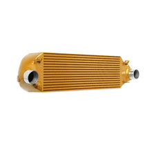 Load image into Gallery viewer, Mishimoto 2013+ Ford Focus ST Gold Intercooler w/ Polished Pipes Intercooler Kits Mishimoto
